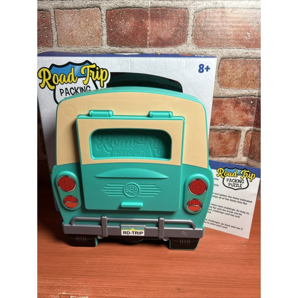 Road Trip Packing Puzzle Game Fat Brain Toy Co. Ages 8+